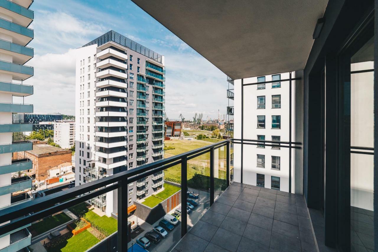 Pobookowane Stocznia Apartments グダニスク エクステリア 写真