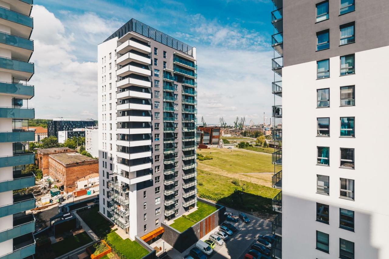 Pobookowane Stocznia Apartments グダニスク エクステリア 写真